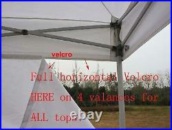 Zippered Walls for 10x20 Canopy Tent, Enclosure Sidewall Kit, 4 Walls ONLY