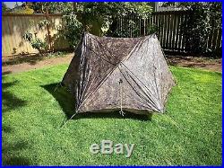 Zpacks Duplex Tent CAMO with Flex & Rigid Carbon Tent Poles, & Titanium Stakes
