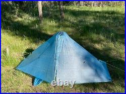 Zpacks Plexamid Tent Barely Used Great Shelter! Blue
